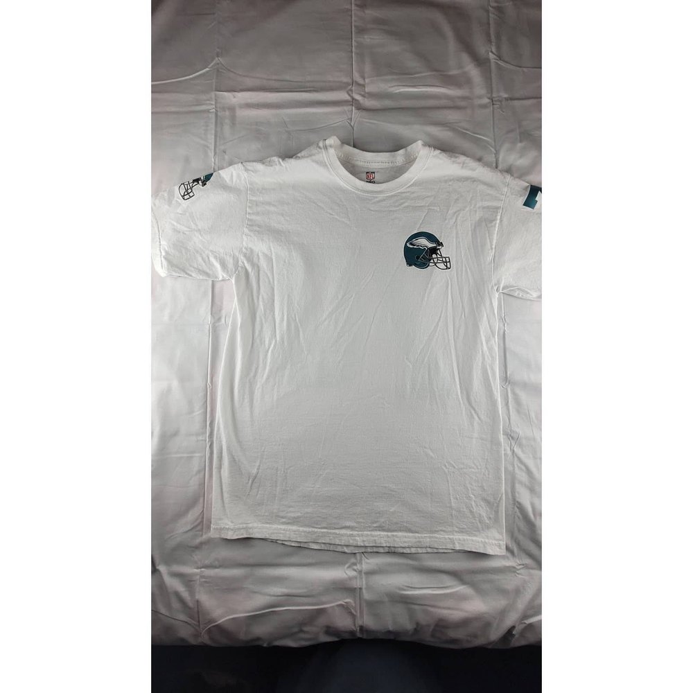 Mens NFL Philadelphia Eagles Suddenly Tee jersey Size Med Long Sleeve